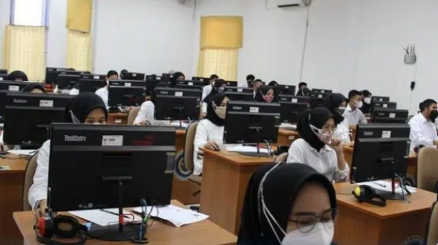 Peserta Seleksi CASN 2021 di UPT BKN Padang