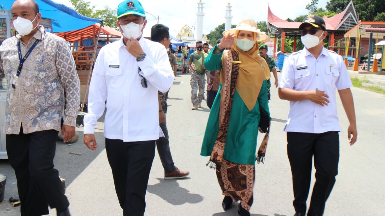 Peninjauan Kawasan Pantai Carocok Painan IMG 20211223 WA0002 PKL Carocok Painan Segera Direlokasi, Ini Rencana Pemkab Pessel