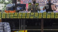 antarafoto rilis kasus narkoba bareskrim polri 23122021 gp 5 Polri Tangkap Tiga Tersangka Penyelundup Narkoba Jaringan Internasional, 222 Kg Sabu Disita