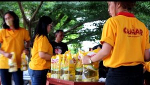 IMG 20220125 WA0002 Minyak Goreng Murah di Nagari IV Koto Hilie Diserbu Warga