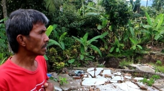 IMG 20220312 131328 Rumah Rata dengan Tanah Akibat Longsor, Asril Tagih Janji Pemkab Pessel