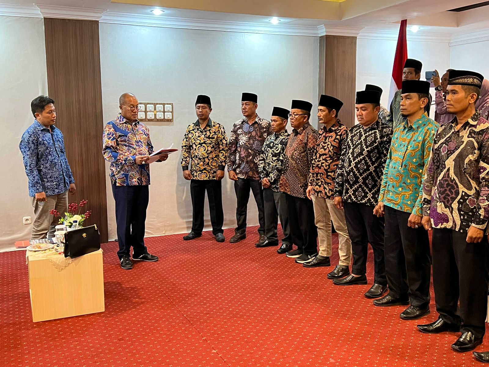 Budi Syukur Lantik DPD PKPS Agam, Sengaja Budi Syukur Ingatkan Hal Ini