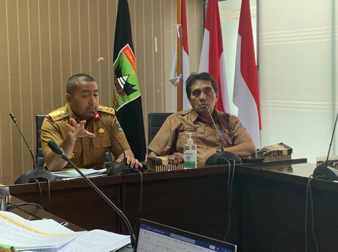 IMG 20220621 WA0026 Pemprov Sumbar Kaji Pembentukan BUMD Agro