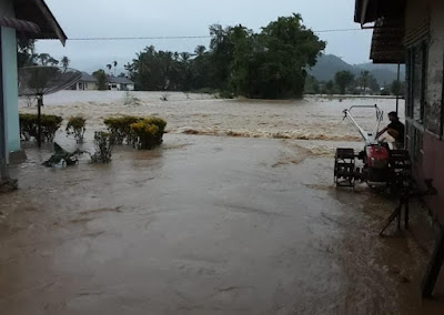 WhatsApp Image 2022 06 11 at 18.51.27 Diguyur Hujan Deras, Sejumlah Kecamatan di Pesisir Selatan Terendam Banjir