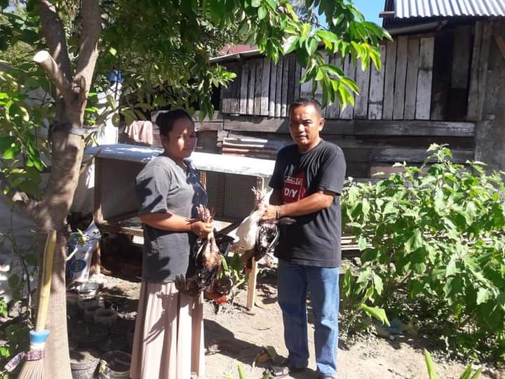 WhatsApp Image 2022 07 04 at 09.24.57 Bantuan Program Ketahanan Pangan dan Hewani Terus Mengalir di IV Koto Hilie, Ada Ikan, Ayam dan Bibit Padi