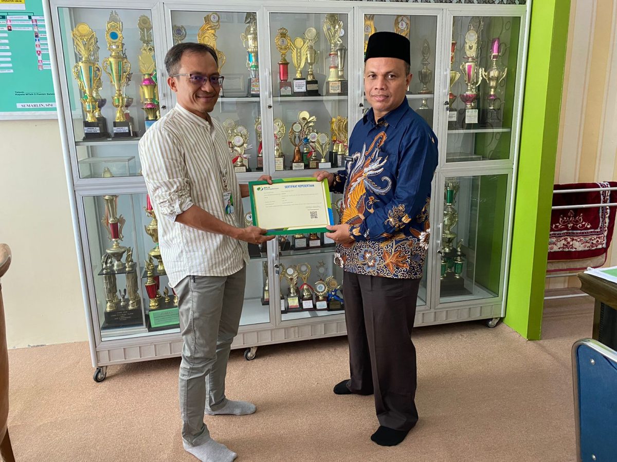 IMG 20220909 WA0001 MTSN 2 Pesisir Selatan Lindungi Pegawai Non ASN dengan BPJS Ketenagakerjaan