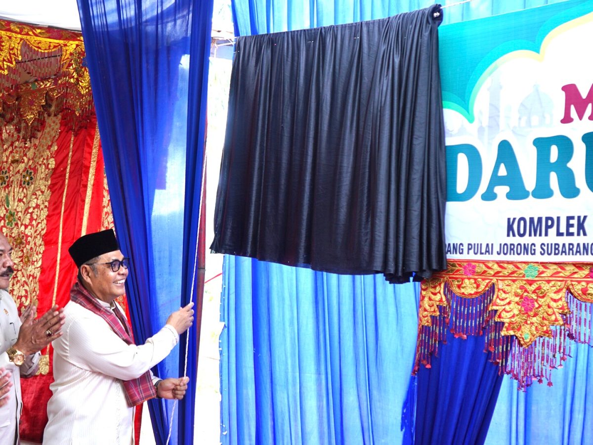 IMG 20230122 WA0002 Resmikan Masjid Darul Jamil, Bupati Solok Berikan Bantuan Rp10 Juta