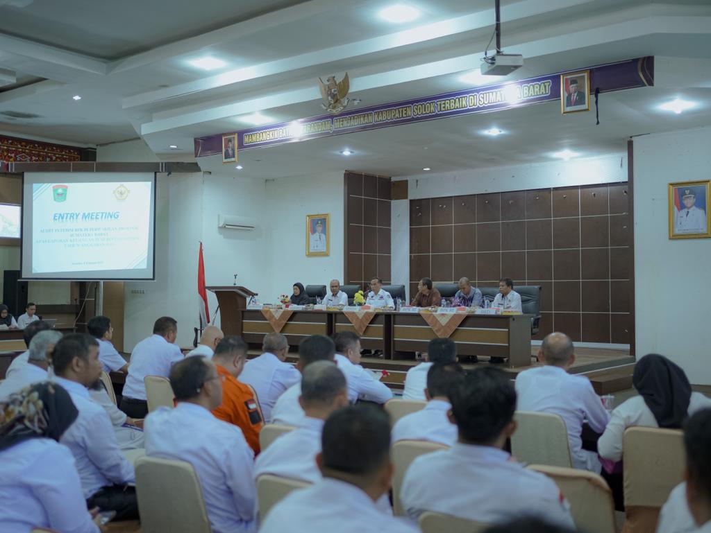 IMG 20230208 WA0003 24 Hari ke Depan, BPK Akan Audit Interim Keuangan Kabupaten Solok