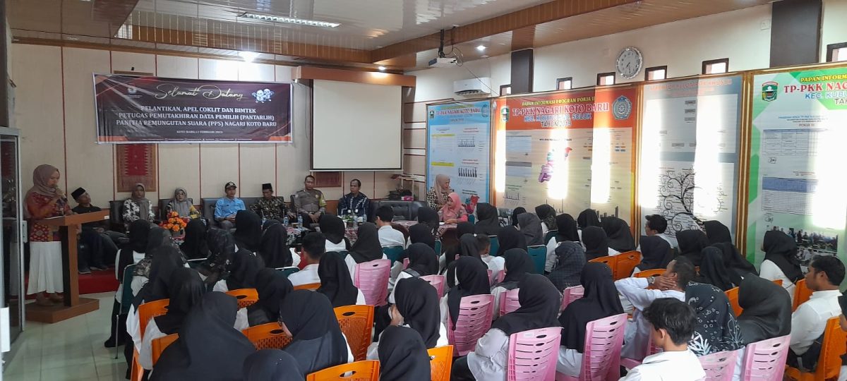 IMG 20230212 WA0002 Pantarlih Nagari Koto Baru Kabupaten Solok Resmi Dilantik