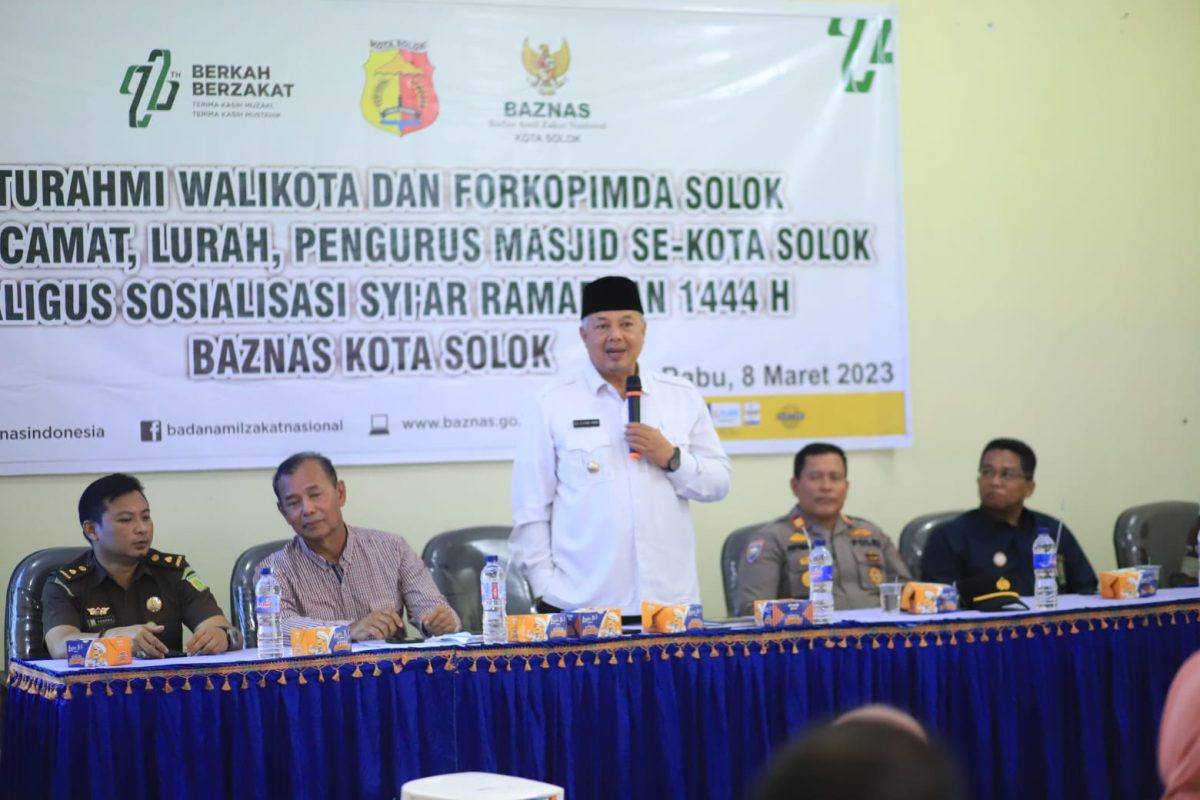 IMG 20230309 WA0004 Wali Kota Solok Sosialisasi Syi'ar Ramadhan 1444 H
