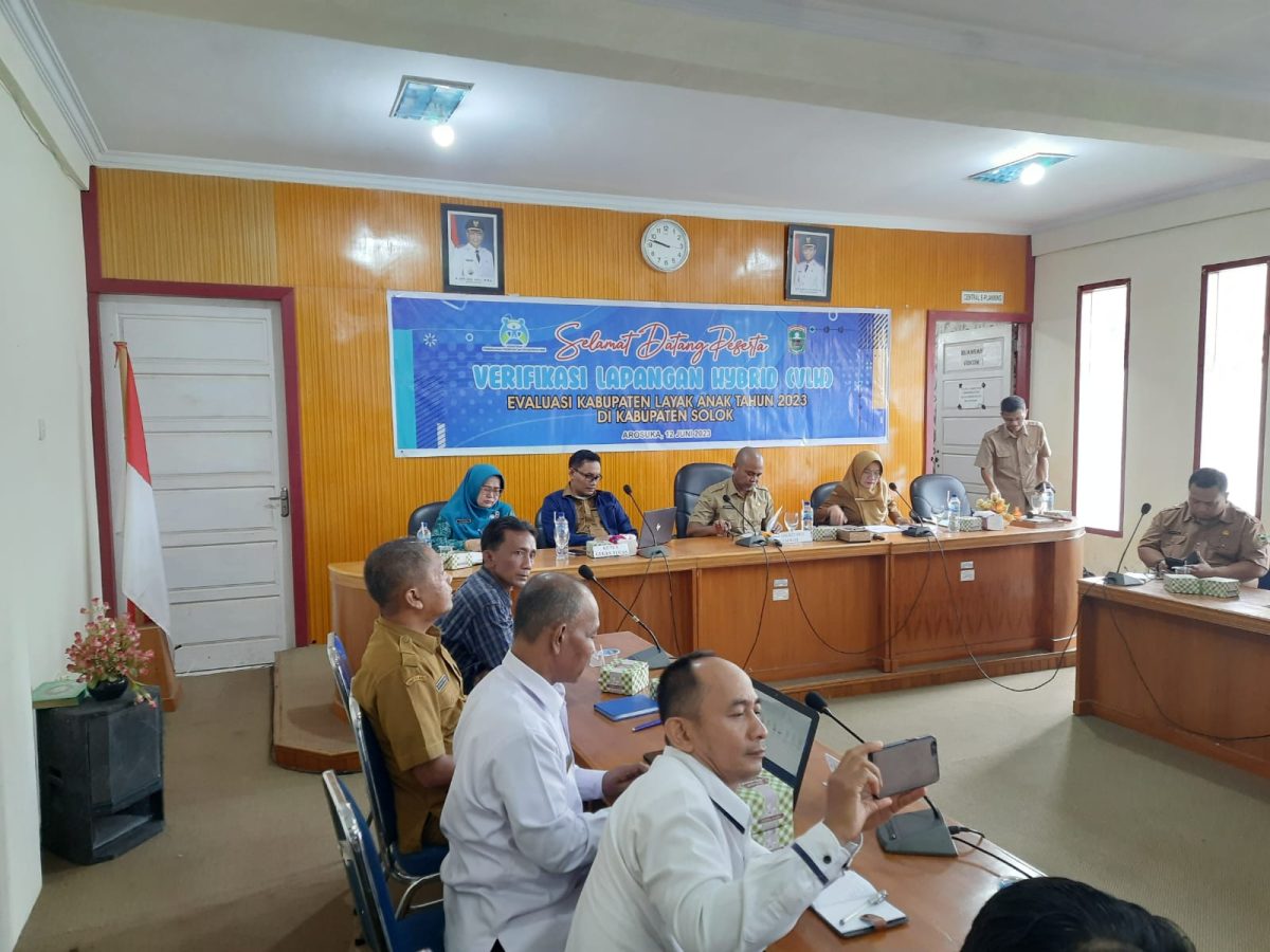 IMG 20230613 WA0006 Komitmen Wujudkan KLA, Ini Strategi Pemkab Solok