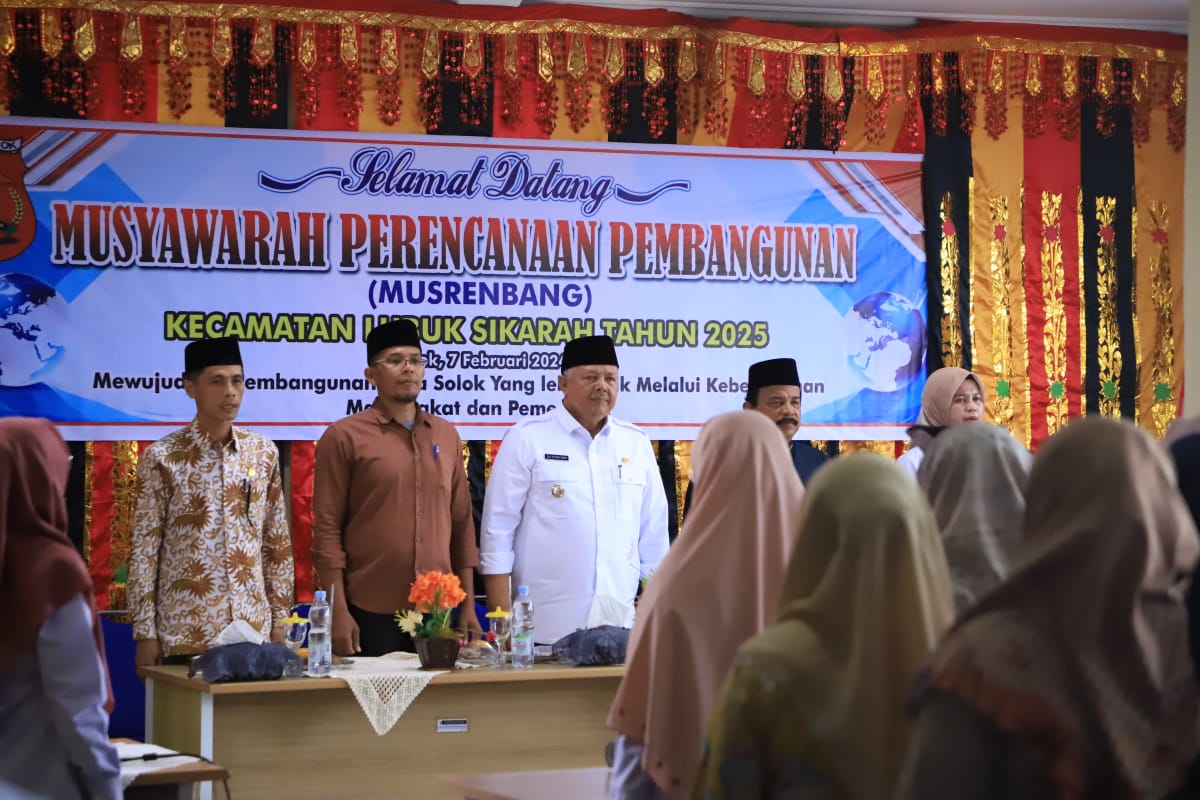 IMG 20240218 WA0031 Wako Solok Buka Musrenbang Kecamatan Lubuk Sikarah