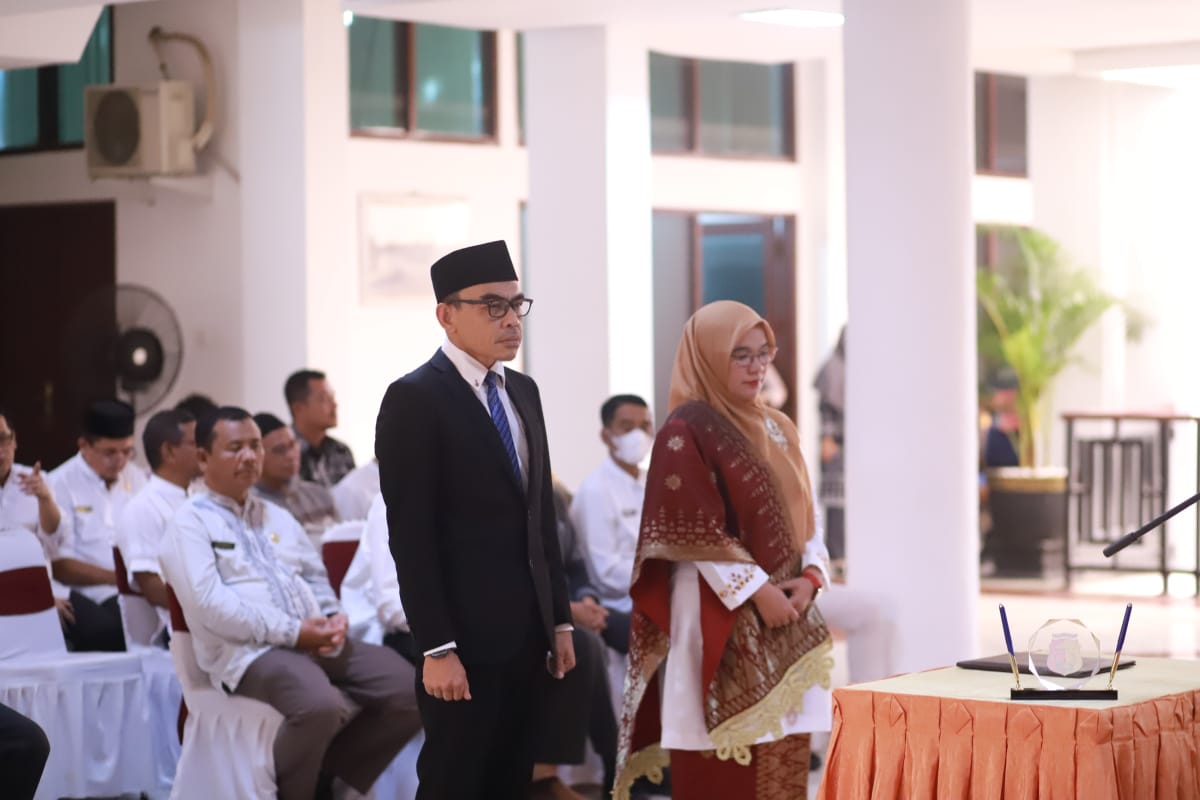 IMG 20240318 WA0012 Wako Lantik Pejabat Pimpinan Tinggi Pratama dan Administrator Lingkup Pemko Solok