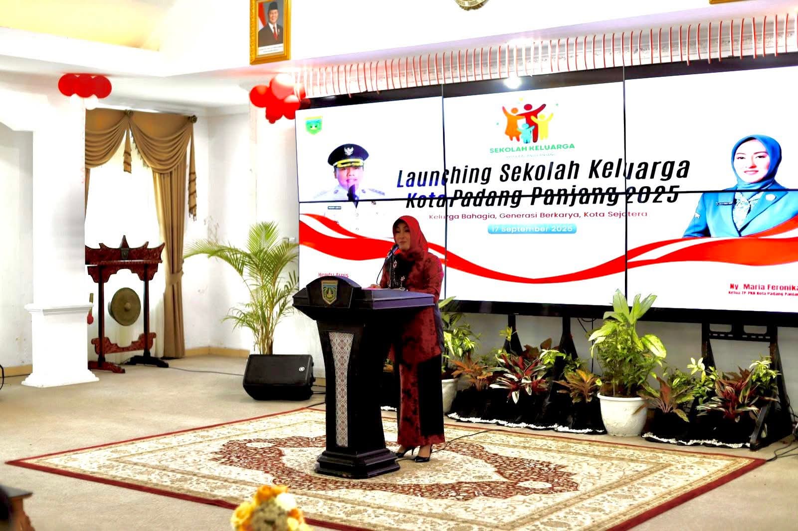 FB IMG 1758088539267 Padang Panjang Luncurkan Sekolah Keluarga, Perkuat Fondasi Generasi Muda