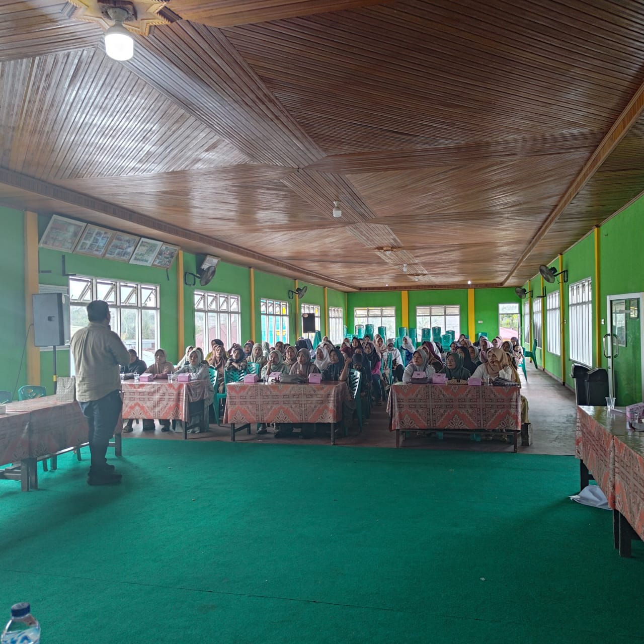 IMG 20251114 WA0000 BPJS Ketenagakerjaan Sosialisasikan Program JKK dan JKM kepada 100 Ibu-Ibu Pekerja Mandiri di Lengayang