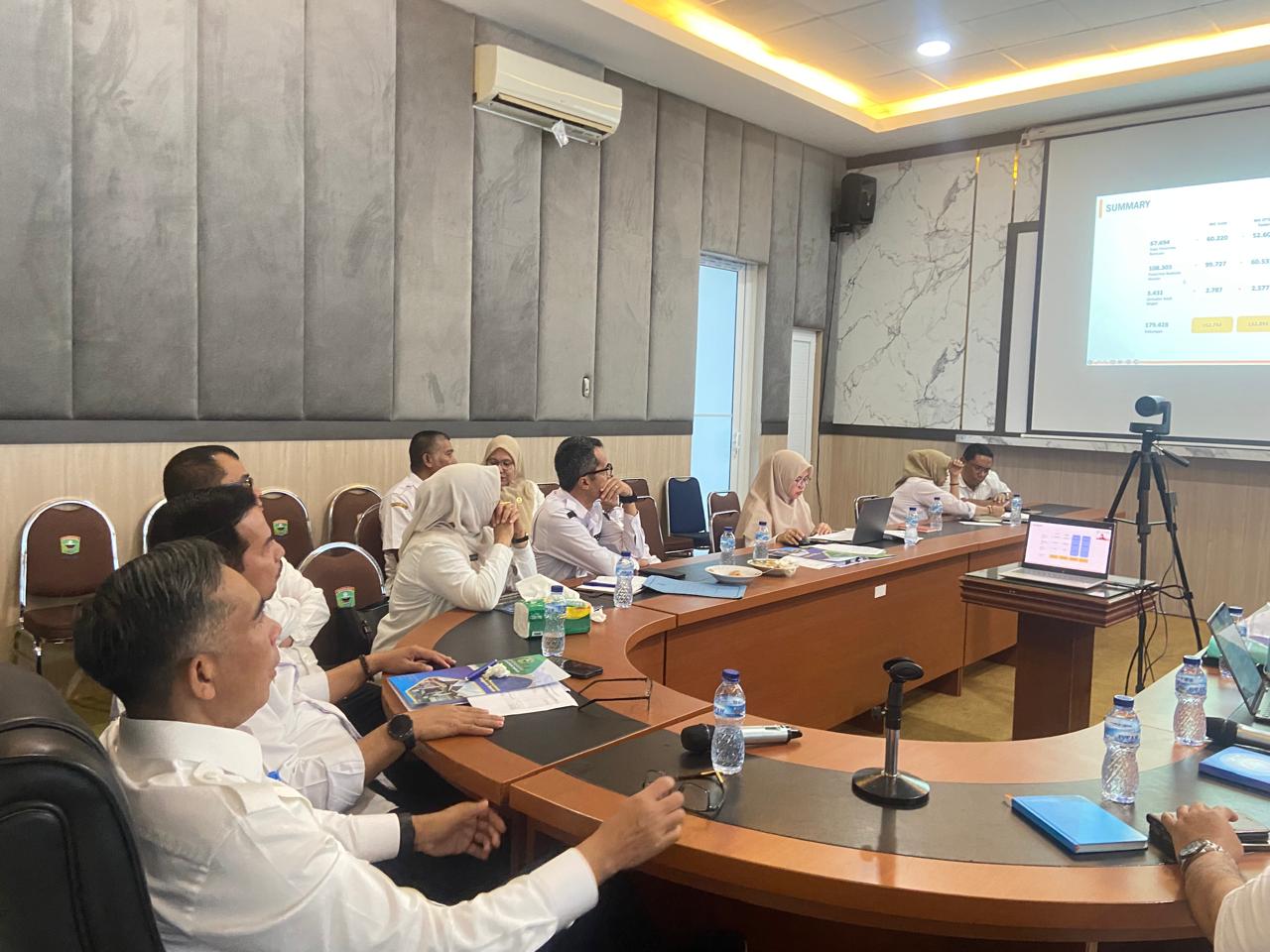 IMG 20260122 WA0002 Sekda Medison Ikuti Rakor Alokasi Tambahan TKD Secara Daring