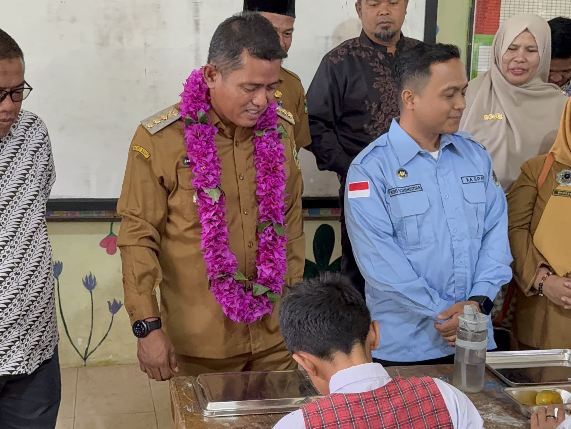 IMG 20260127 WA0007 Bupati Solok Launching MBG Kecamatan Hiliran Gumanti Dan Nagari Talang Babungo