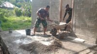 IMG 20260214 WA0012 Percepat Rehab RTLH, Satgas TMMD Ke-127 Kodim 0311/Pesisir Selatan Berjibaku dengan Semen